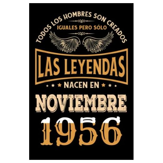 Regalo de 66 Cumpleaños Para Hombre : Las Leyendas Nacen en Noviembre 1956: Regalos de Cumpleaños Vintage Para El Marido Hermano Papá Amigos, Cumplir ... en Noviembre de 1956, Cuaderno de Cumpleaños.