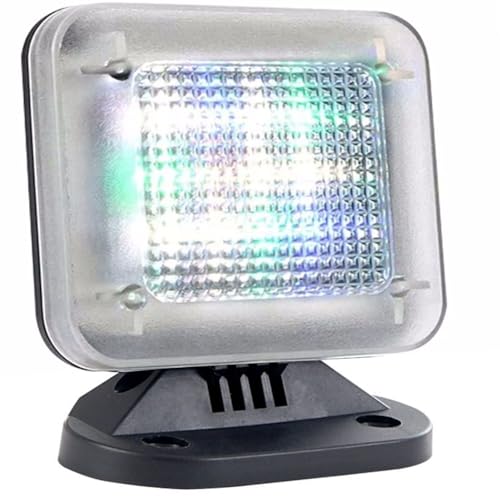 Simulador de TV con iluminación LED y puerto USB como protección antirrobo