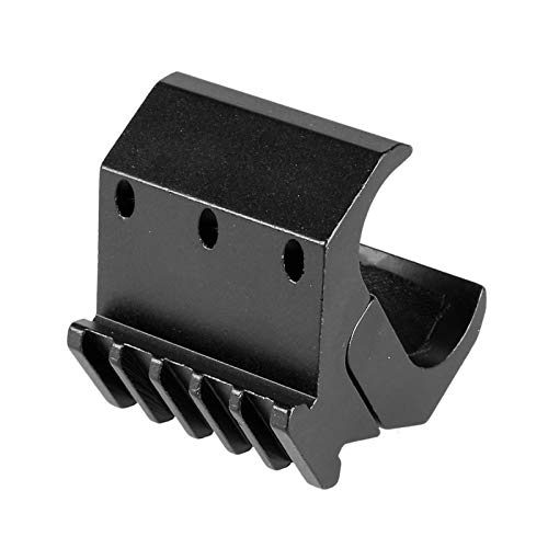 ACEXIER Rail Picatinny 20mm Réglable Pour Canon – Aluminium Anodisé Noir, Compatible Lampes, Viseurs Et Lasers