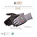 Liberty G-Grip Nitrile Micro-Foam Palm Coated Seamless Knit Glove with 13-Gauge Gray Nylon Shell, Large, Black (Pack of 12)
