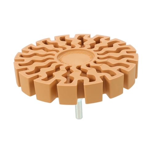 PRETYZOOM Efficient Tire Decal Eraser Wheel Sticker Remover for Cars Adhesive Remover Wheel 100mm Rubber Eraser Wheel Kit