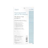 DEALFA Pezze Laparatomiche di Garza Sterili - 20x20 cm - 4 Strati con RX - Colore Bianco - Doppia Busta Sterile da 5 Pezzi - Confezione da 5 Buste
