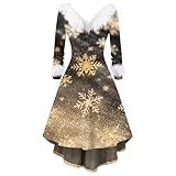 Cette robe femme est conçue dans un style minimaliste chic, ses lignes élégantes la rendant très adaptée comme pièce double, tant pour la journée que pour les fêtes durant Noël.