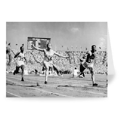 Harrison Dillard - Greeting Card (Pack of 2) - 7x5 inch - Art247 - Standard Size - Pack Of 2