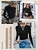 Ekouaer Women Long Sleeve Shirts Ruch Side Thermal... #4
