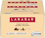 LÄRABAR Peanut Butter, Fruit and Nut Energy Bar, Pack of 16 Bars, Gluten Free, Vegan, Family Pack, Snack Bars