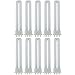 Sunlite PL13/E/SP41K/10PK 4-Pin Fluorescent 13W 4100K Cool White U Shaped PL CFL Twin Tube Plugin Light Bulbs with 2GX7 Base (10 Pack)