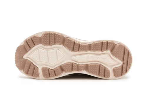 Skechers Damen Max Cushioning Zirrus Slip-InTurnschuhe, Tan Textile/Synthetic, 37.5 EU – Ansicht 5