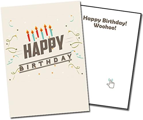 Musical Prank Birthday Card - By Sing Along Cards