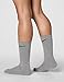 Nike Unisex Everyday Cushioned Training Crew Socks (3 Pairs), Carbon Heather/Black, Small