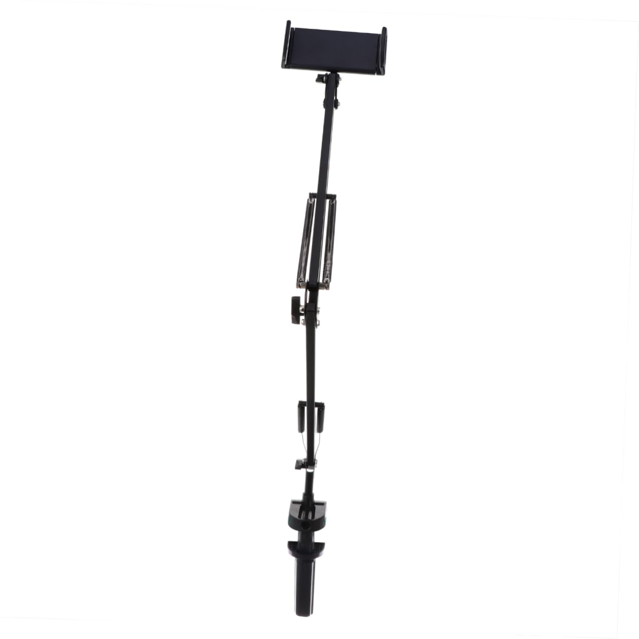 SEWACC Soporte de Mesa para Teléfono y Tablet con Brazos Plegables y Rotación de Compatible con Dispositivos Instalación y Material Duradero para Uso Oficina y Hogar