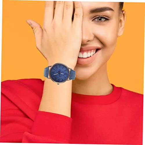 UKCOCO Party Mannen Quartz Met Tweede Horloges Pols Witte Mode Heren Armband Voor Outdoor Horloge Decoratie Hand Canvas Delicaat Draagbaar - Afbeelding 5