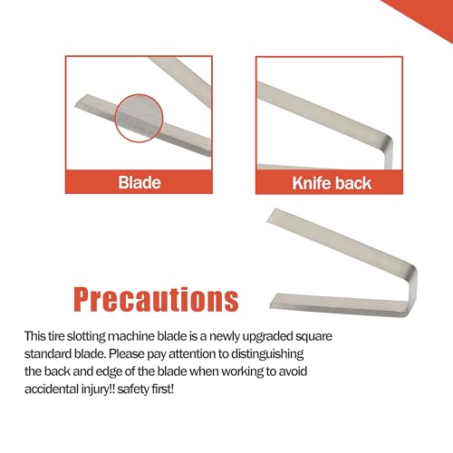 Image of #5 9 /32 Tire Groover Flat Blades, 18 Pack, for Tire Regroover Tool Kit
