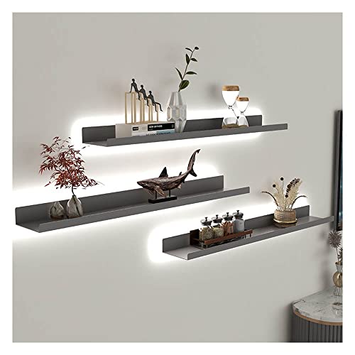 Étagère murale flottante à LED idéale pour votre bar d'entrée ou salon chic