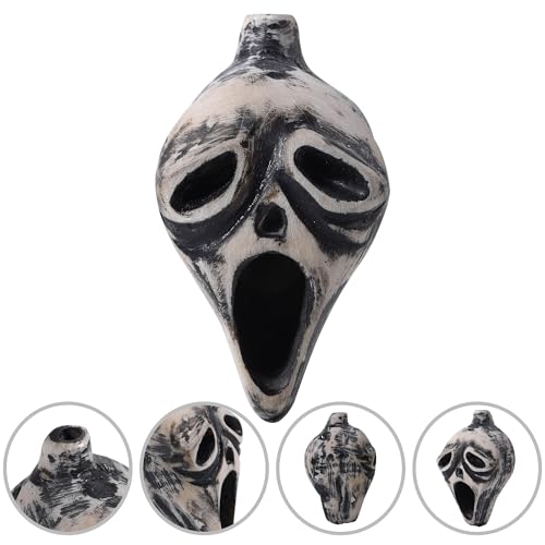 Aztec Death Whistle, Loudest Human Sounding Screams 125+ dB Skull Death Whistle Human Sounding - Image 3