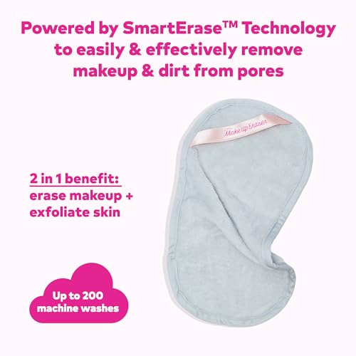 Image of The Original MakeUp Eraser PRO, Effortlessly Remove All Makeup Using Only Water, Including Waterproof Mascara, Eyeliner, Foundation, Lipstick, Sunscreen