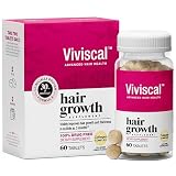Viviscal Hair Growth Supplements for Women for Thicker, Fuller Hair, Nourishes Thinning & Loss, with Proprietary Collagen Complex, 60 Tablets, 1 Month Supply