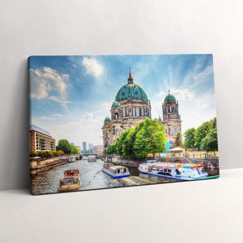 Cathédrale de Berlin Toile Murale d'Art pour Salon Moderne 60x40