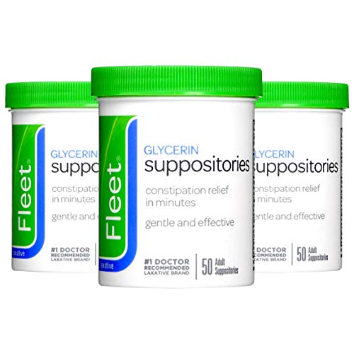 Fleet Adult Glycerin Suppositories 50-Count (3-Pack) Fleet Adult Glycerin Suppositories 50-Count (3-Pack)