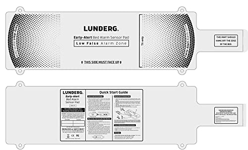 Almohadilla de Alarma de Cama Lunderg con Alerta Anticipada - No incluye el Monitor Cover