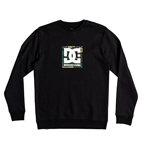 DC Shoes camo boxing crew black fw 2019-M