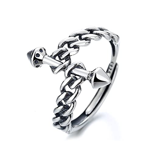 Bague réglable en argent 925 pour femme KnSam résolvant le problème de taille de doigt