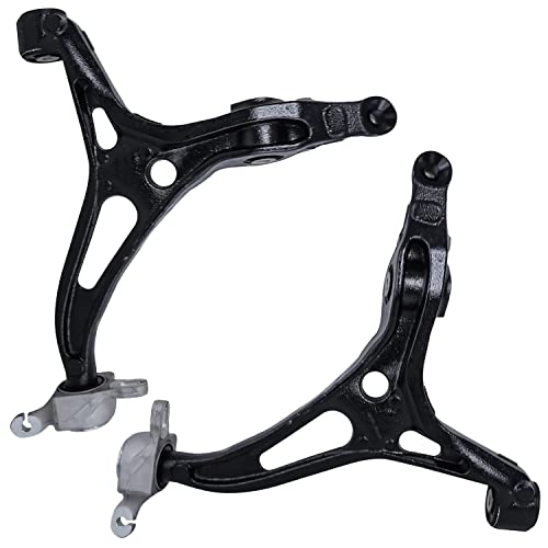 Image of Detroit Axle - 4pc Front End Control Arms Kit for Mercedes-Benz 2 Lower 2 Upper