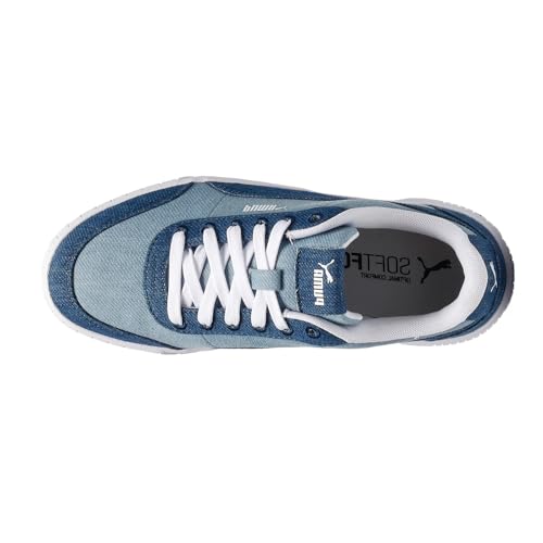 PUMA Womens Carina Mia Denim Sneakers Shoes Casual - Blue4