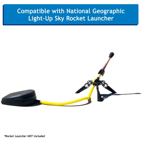 Botabee Light-Up Toy, Foam-Tipped Rocket Launcher Refills Compatible with National Geographic Rocket Launcher | Replacement 6 Pack LED Air Rockets, Glowing toys - Thumbnail 3