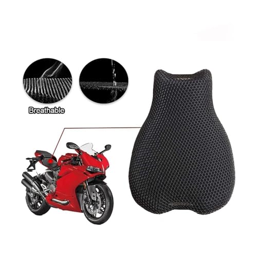 Accessoires moto protège siège Panigale V2 housse coussin filet maille - 2