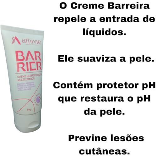 Creme Barreira Para Irritações De Pele Alergias Vermelhidão Proteção Hidratação Manutenção Ph Natura