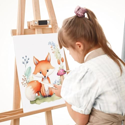 Image of 120 Sheets Watercolor Paper 9 x 12, 140 lb /300 GSM Cold Press Watercolor Paper Bulk White Water Color Paper for Kids Child Students Adults Artists Drawing