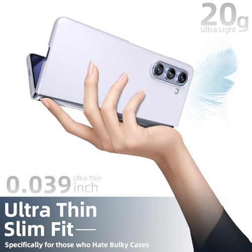 Coque rigide Galaxy Z Fold5 protection complète mate anti-glisse - 3