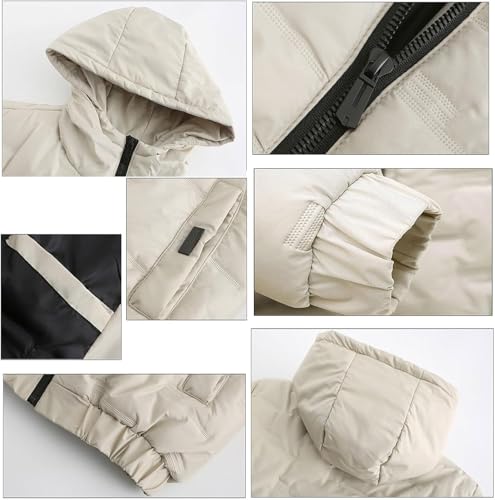 Ropa de exterior calefactable para hombre contra el frío de invierno 5
