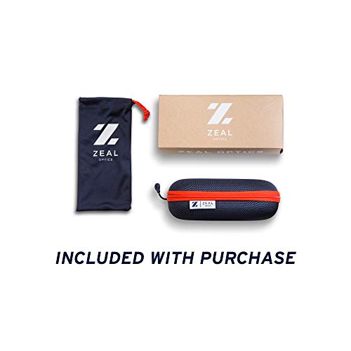 Zeal Optics Range | Plant-Based Polarized Sunglasses for Men & Women - Black/Polarized Dark Grey Lens - Thumbnail 4