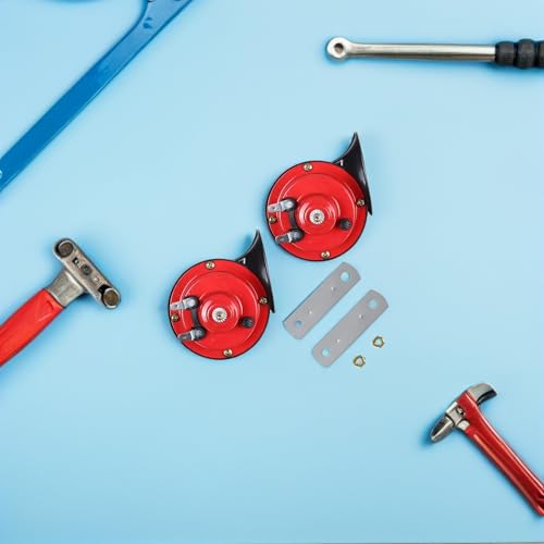 Bocinas de coche caracol potentes de 110db impermeables para camiones 5