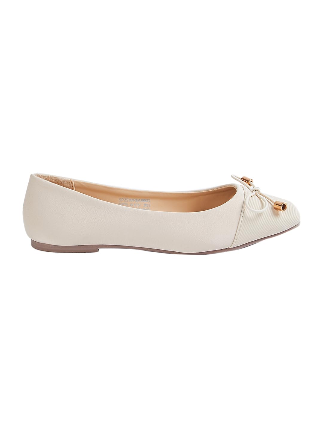 max Womens Women Bow Ballerinas PU-picture-42