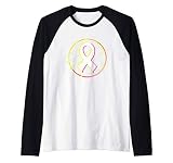 Cadeau de sensibilisation au cancer du sein Survivant du Manche Raglan