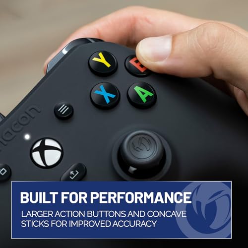 NACON Manette filaire EVOL-X noirepour Xbox Series X/S, compatible PC avec un câble détachable de 3 mètres