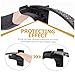 UPKOCH 2 Pairs Wall Mounted Bow Rack Bow Holders Display Easy to Install with Adhesive Durable Design for Storing and Showcasing