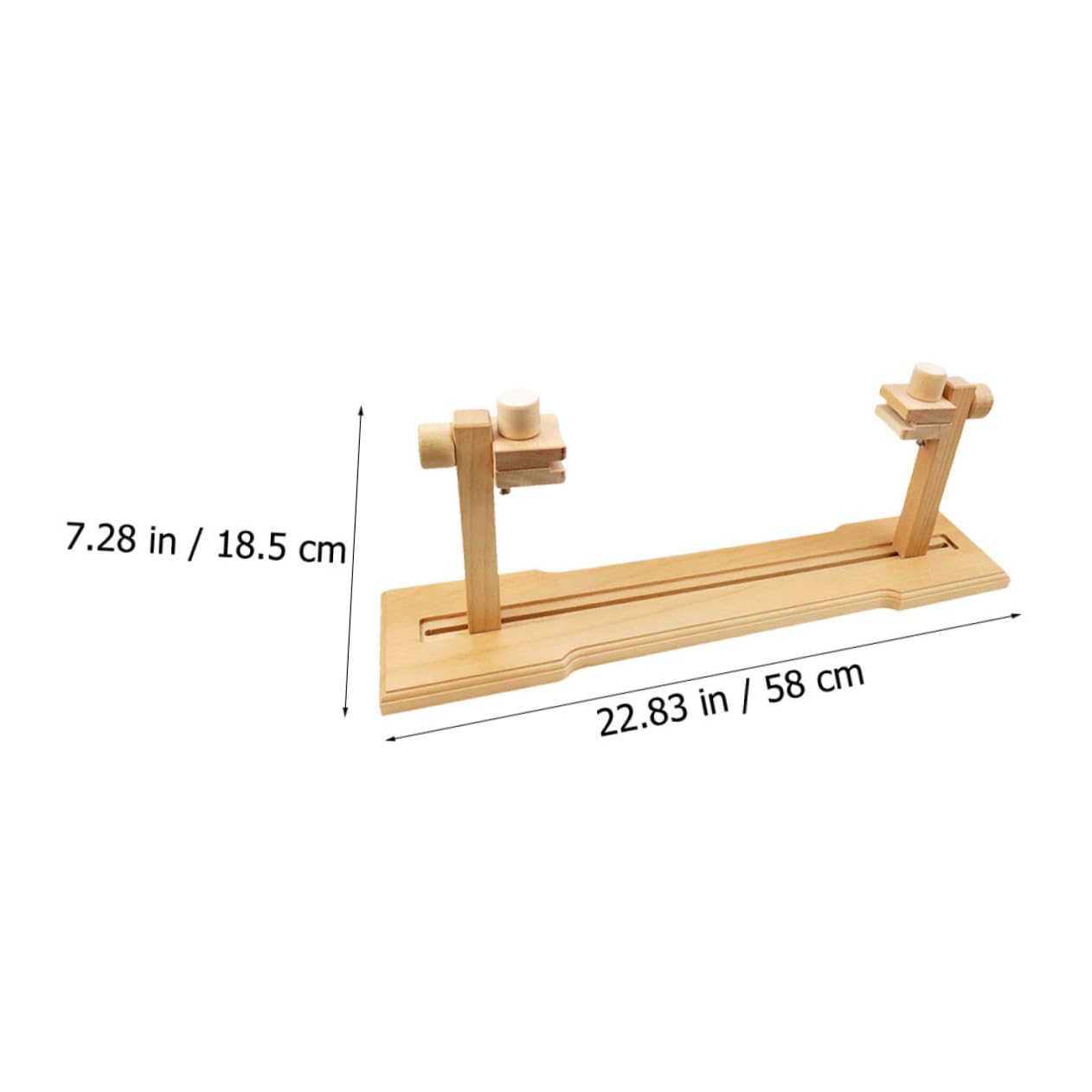 Beatifufu Multi-Function Cross Stitch Frame Embroidery Hoop Stand Set Bed Table St