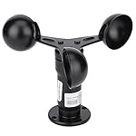 Veleta Temperatura Interior Exterior Velocidad y D...: Hecho de material ABS de primera calidad, que es práctico. El enchufe premium es resistente y seguro de usar. Con un rendimiento maravilloso y una gran estabilidad. Cable impermeable para una mejor capacidad antiinterferencias y una transmisión de se...