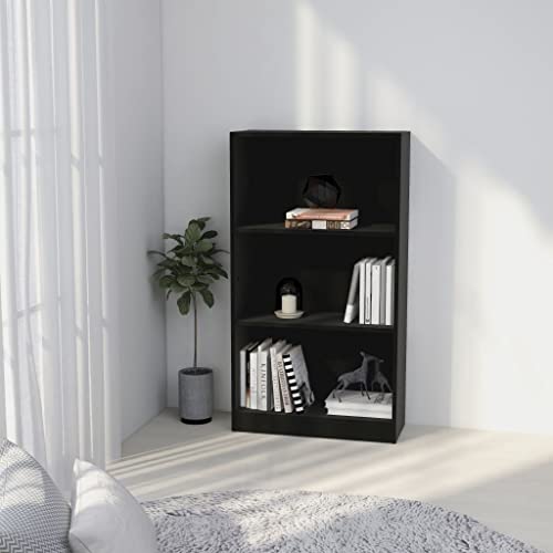 homiuse Estantería de madera gris 60 x 24 x 109 cm, estantería para libros, estantería para niños, estantería de almacenamiento, estantería de pared, estantería para dividir espacios, estantería de