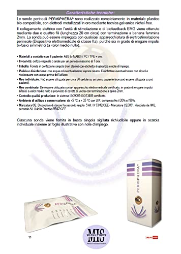 Sonde périnéale BEAC Med Perisphera H doubles électrodes pour biofeedback et stimulation - 3