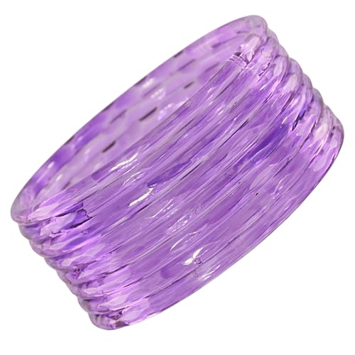 Image of ZULKA Designer Plain Glossy Glass Kada Set For Women & Girls With Diamond Cut Design | Fancy Designer Glass Bangles | Traditional Chudi | Kanch Ki Churi | Stylish Glass Kada For Wedding - Set Of 8