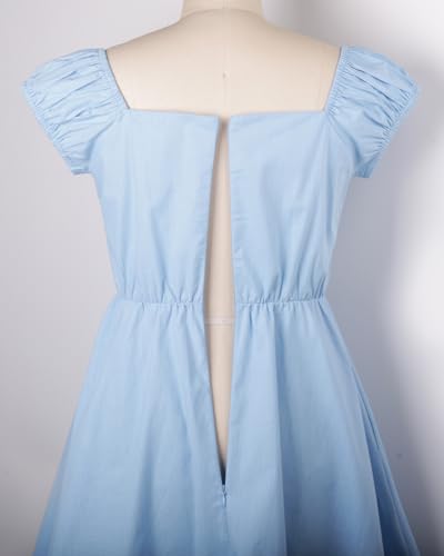 Image of YARN & INK Retro Swing Dresses for Women 1950s Vintage Rockabilly Clothes Pinup Clothing Cocktail Party Dress