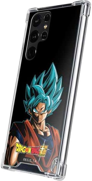 Miniatura 10 de Skinit Funda transparente compatible con Samsung Galaxy S23 Ultra, diseño oficial de Dragon Ball Super Goku Vegeta Super Ball
