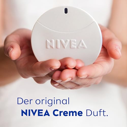 Nivea Eau de Toilette (30 ml) with the Unparalleled Fragrance of Nivea Cream in an Elegant Perfume Bottle and Nivea Gift Box, Women's Fragrance, Complements Nivea Care Products