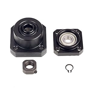 Ruspela Bal Schroef Lager 1 Set Vaste Gezweven Side End Ondersteunt Bearing Behuizing Mounts voor Ball Schroef Diameter…