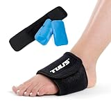 Tuli's Fascia per terapia del piede, doppio sollievo caldo/freddo lenitivo per fascite plantare e dolore ai piedi, taglia unica